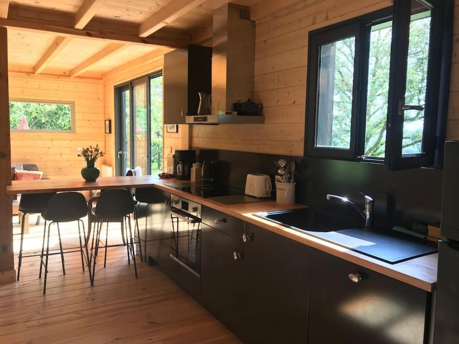 Maison De Bois En Pleine Nature A 20 Min De Beaune Ferienhaus *